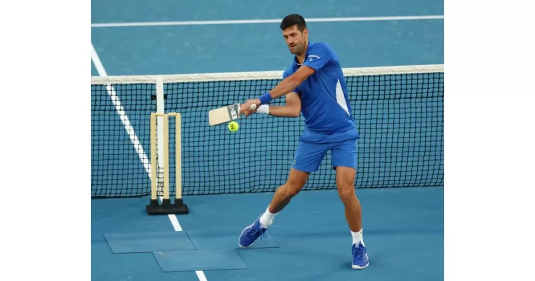 Novak Djokovic cricket