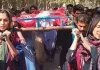 Sindhi Daughters Carry the Body of Assassinated Father