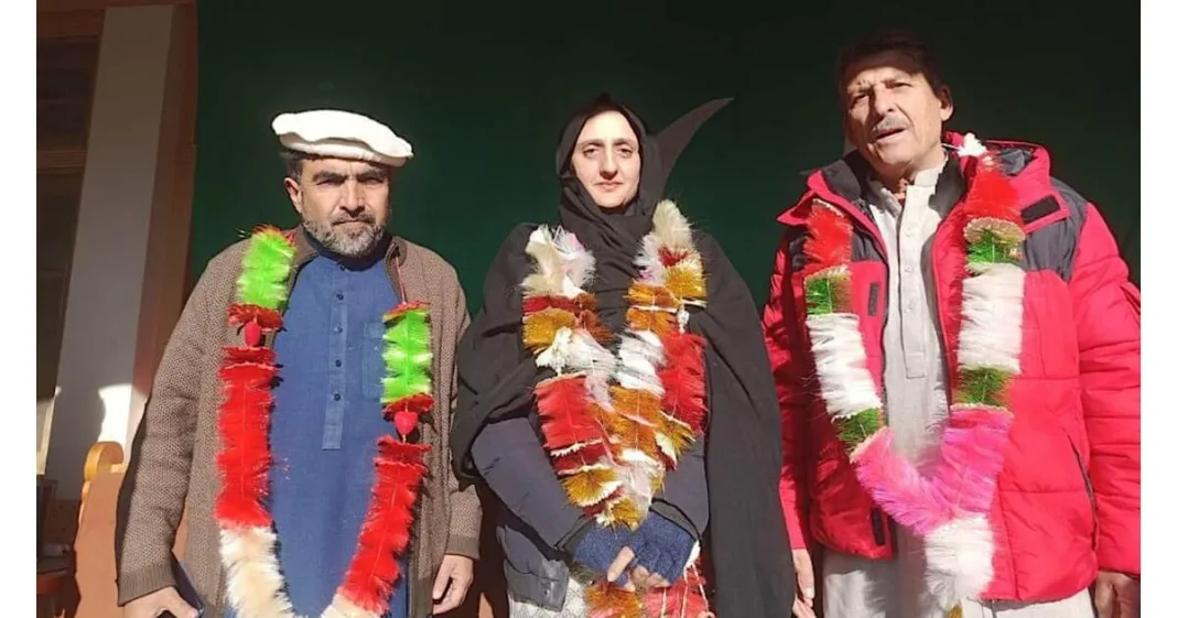 First female Chitral