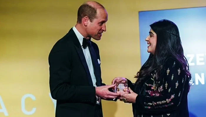 Pakistani woman honoured with Diana Legacy Award