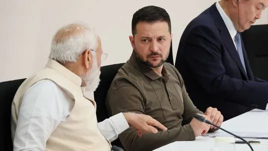 Modi to Zelensky