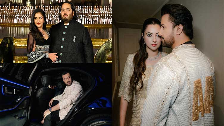 Atif Aslam performs at Ambanis' pre-wedding gala