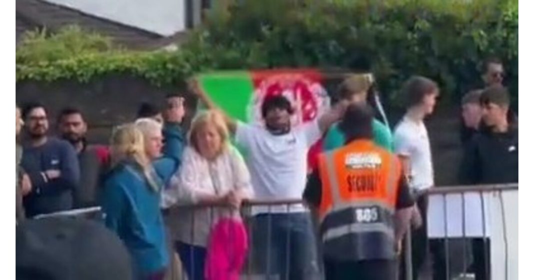 Afghan fan Shaheen Shah