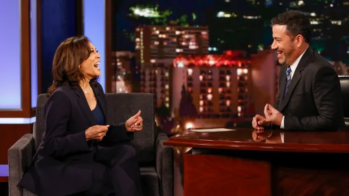 kamala harris on jimmy kimmel