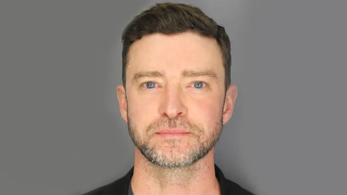 Justin Timberlake Mug Shot