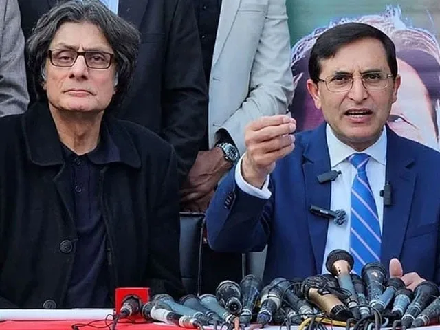 PTI’s Gohar Ali Khan and Raoof Hassan