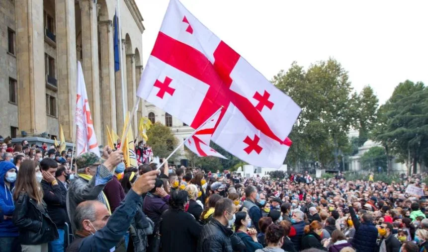 Russia Accuses US of Fomenting Regime Change in Georgia