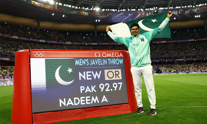 Arshad Nadeem wins gold