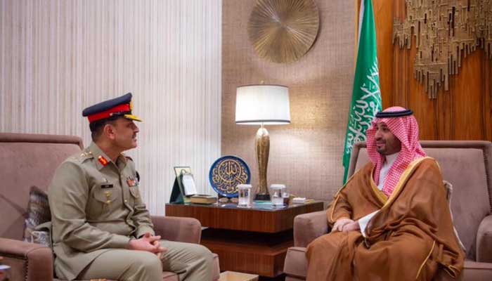 COAS meets Saudi crown prince