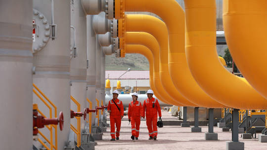 mega gas pipeline to China