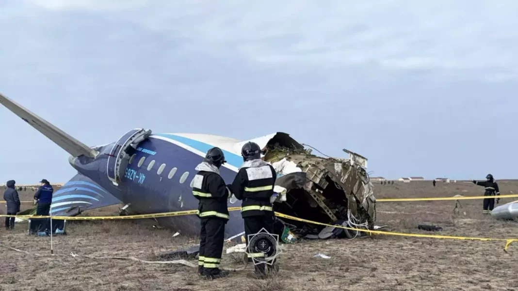 Azerbaijan Airlines plane crashes in Kazakhstan, killing 38