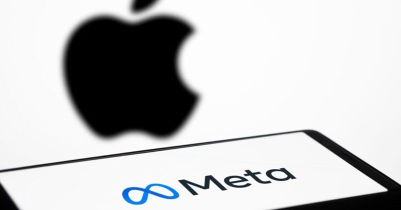 Meta Red Apple Apple and Meta in a bitter clash over privacy and interoperability ...