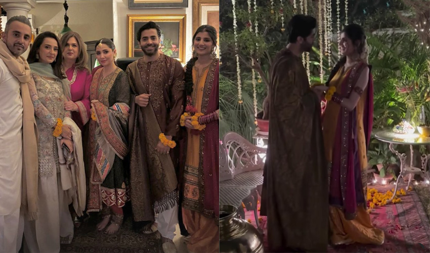 Sheheryar Munawar and Maheen Siddiqui