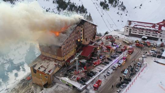 Ski resort inferno kills 76 in Türkiye