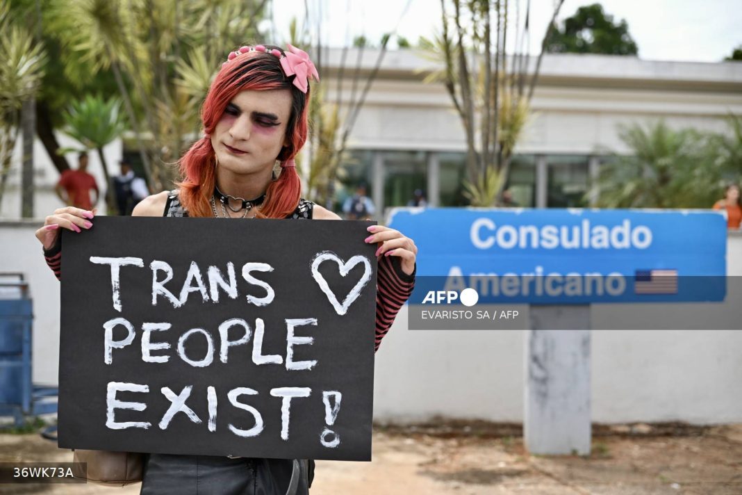 New York against Trump's trans policy