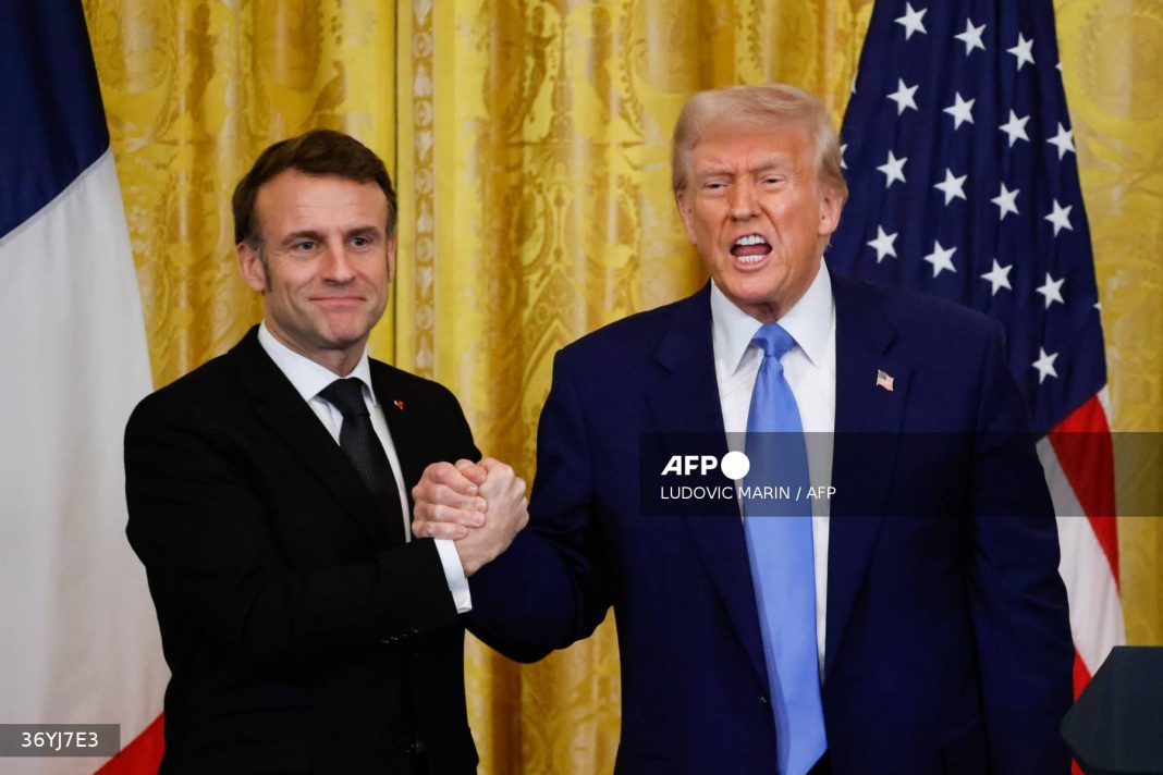 Macron and Trump rekindle Le Bromance