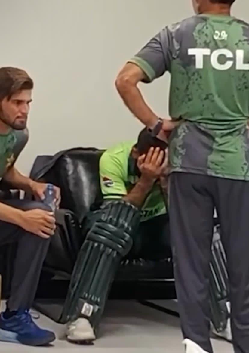 fakhar zaman crying
