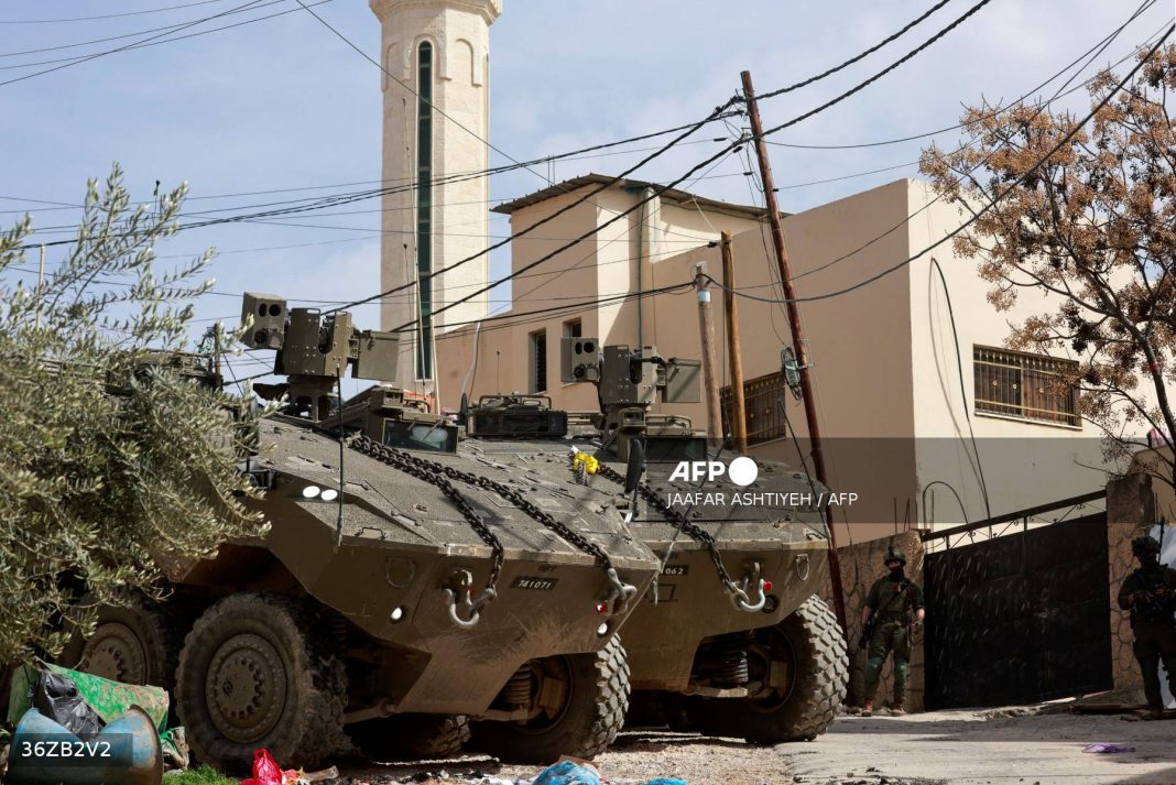 Palestinian officials accuse Israeli forces of damaging historic West Bank mosque