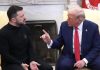 Zelensky leaves White House