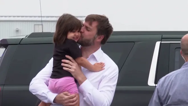 JD Vance and his family