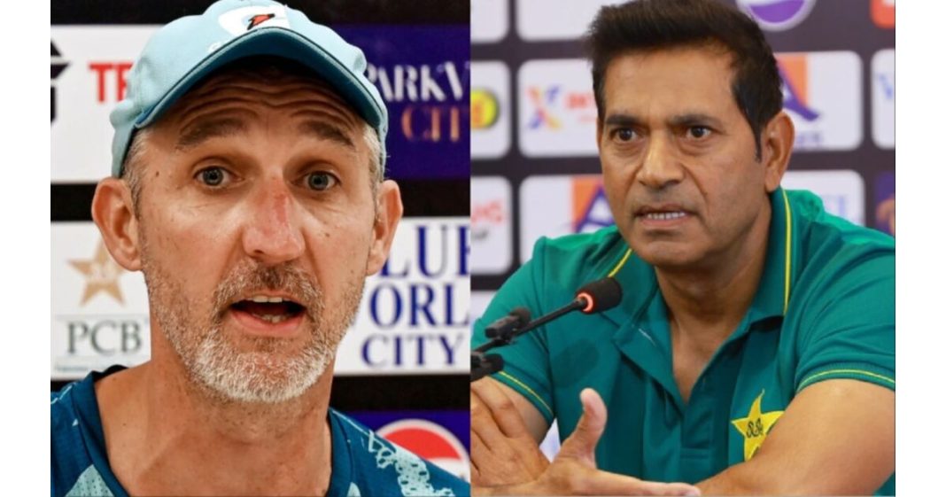 Jason Gillespie Aqib Javed