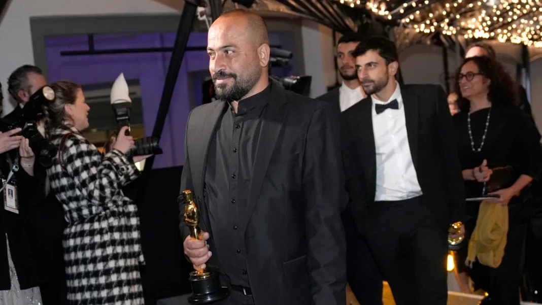 Palestinian behind Oscar-winning documentary arrested by Israeli army: co-director