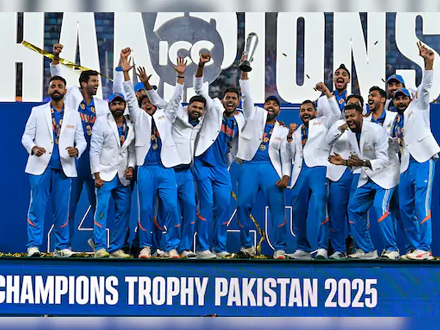 India win Champions Trophy,
