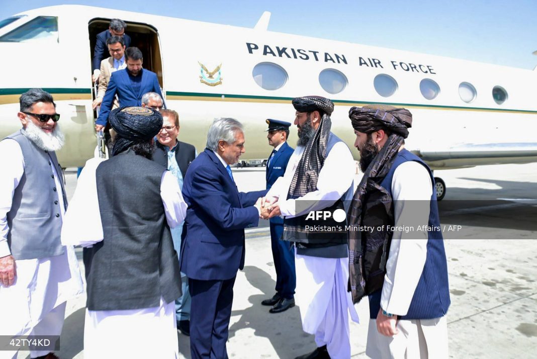 Pakistan foreign minister arrives in Kabul