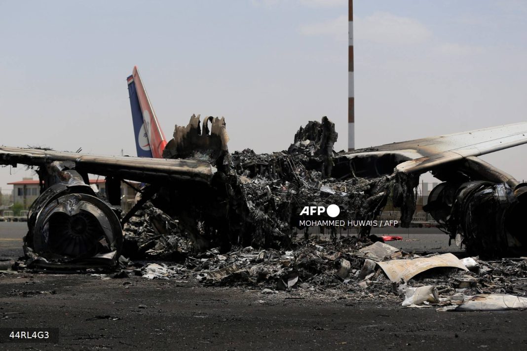 Israel attack on Sanaa airport caused $500 mn in damage
