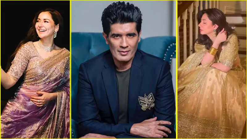 manish malhotra mahira khan and hania