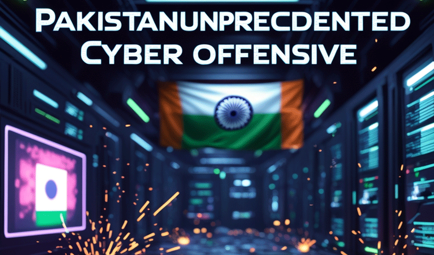Pakistan unleashes massive cyber attack against India