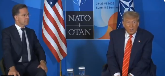 TRUMP AT NATO SUMMIT