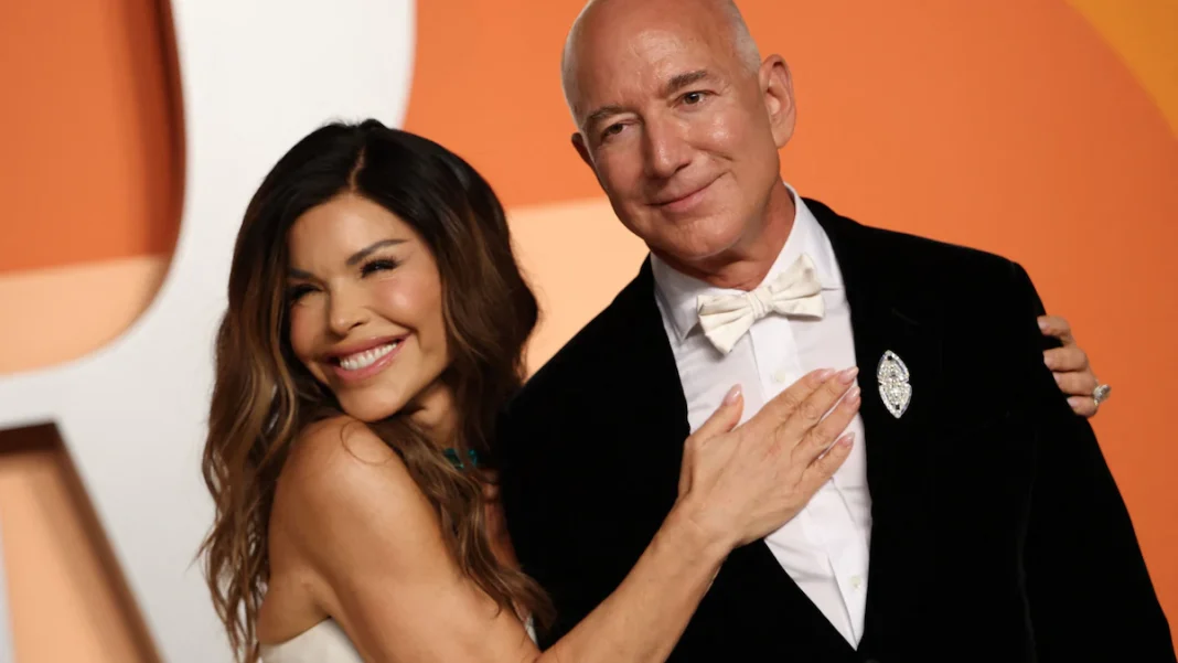 Jeff Bezos Lauren wedding