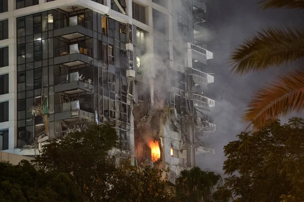 Iran launches waves of missiles at Israel in response to airstrikes