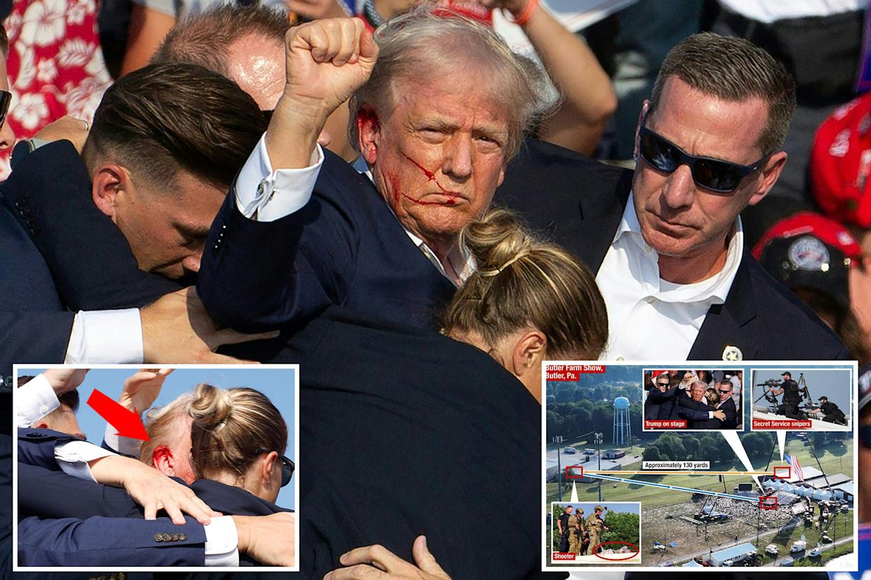 Six Secret Service agents punished over Trump assassination attempt ...