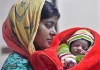 south asian mother and newborn