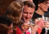 Kate Middleton Gets a Wink from French President Macron