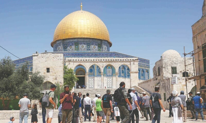 Israeli ministers Al-Aqsa
