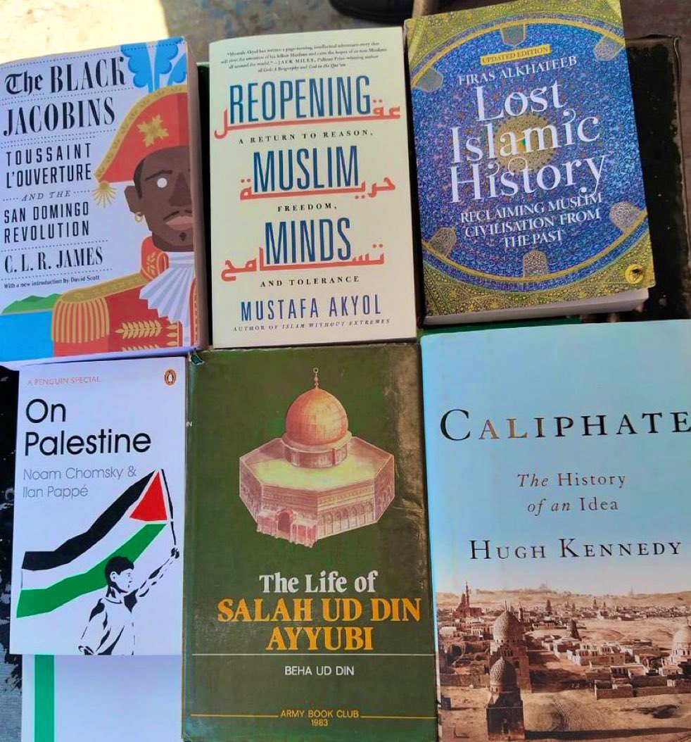 books delivered to imran khan