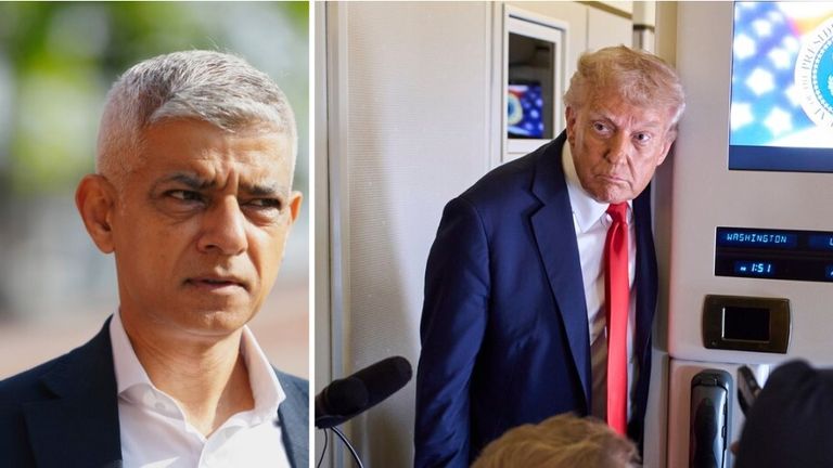 MAYOR SADIQ KHAN/TRUMP