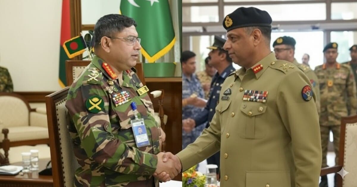 Pakistan’s Top Military Official Visits Bangladesh: A New Chapter in Bilateral Defence Ties
