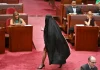 Australian Senate erupts in anger after far-right lawmaker arrives wearing burqa