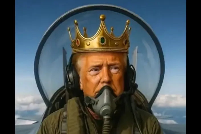 trump latest AI image