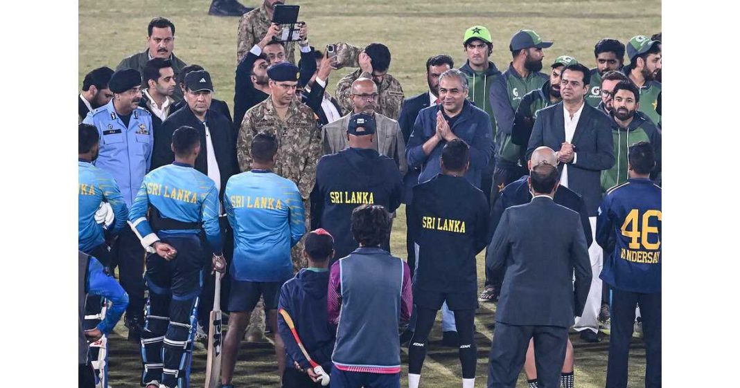 Pakistan Army Sri Lankan team