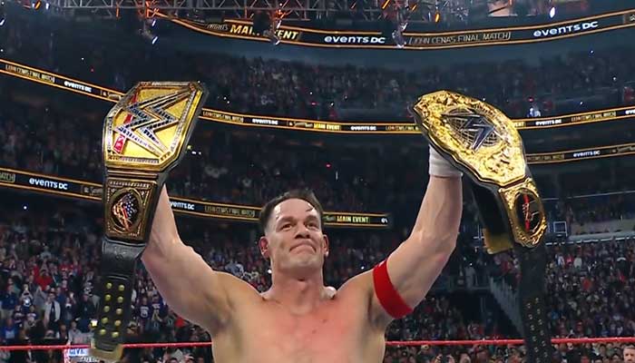 WWE's John Cena bids farewell to wrestling