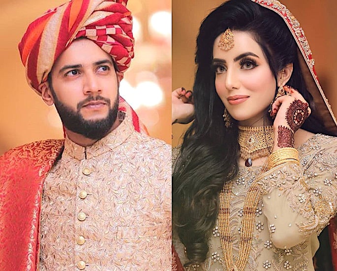 IMAD WASIM AND WIFE