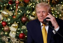 Trump sends Christmas wishes to ‘radical left scum’