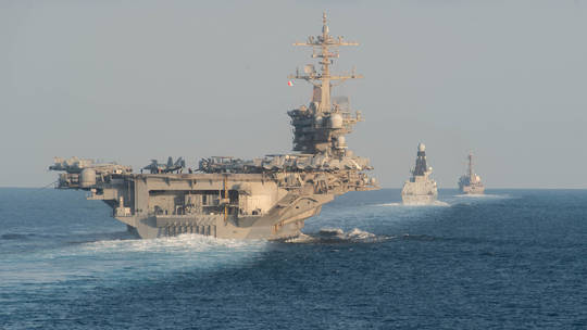 ‘Massive fleet’ heading to Iran – Trump