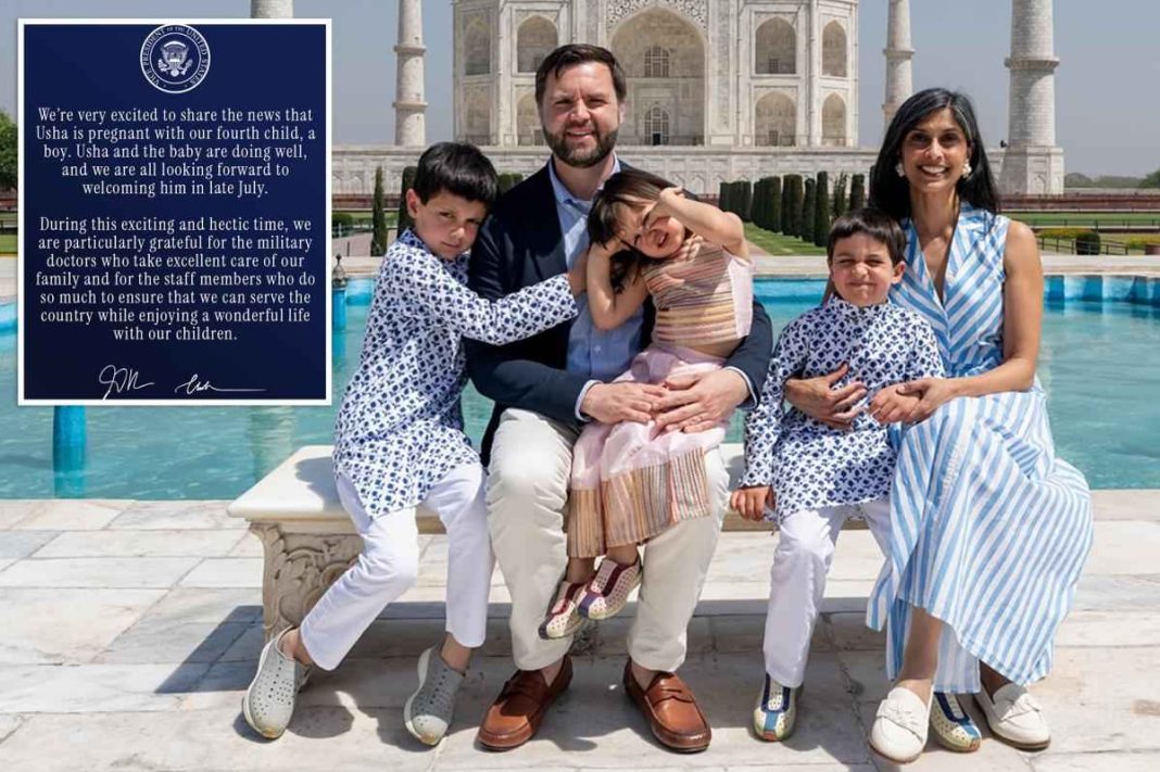Vice President JD Vance and his wife Usha Vance