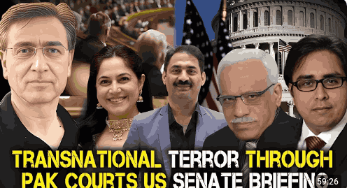 Pakistan Army’s Politics of Fear through Courts - U.S. Senate Briefing, Moeed Pirzada